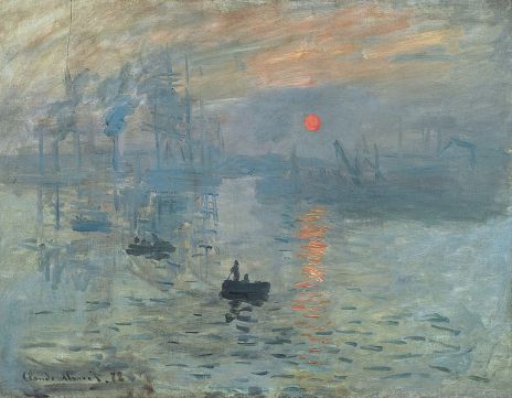 Claude Monet, Impression Sunrise,1872