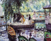 August Renoir, La Grenouillère, 1869