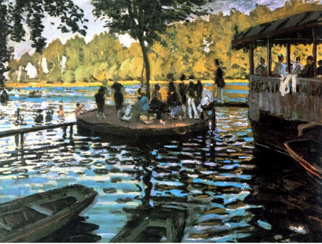 Claude Monet, Bain à la Grenouillère, 1869