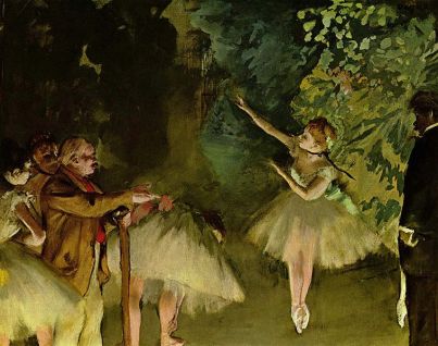 Edgar Degas, Ballettprobe, 1875
