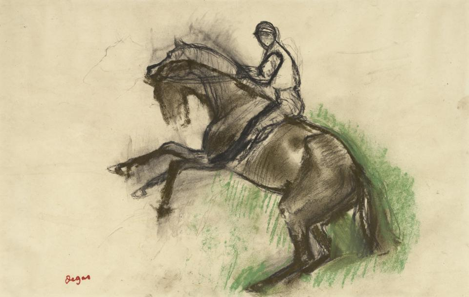 Edgar Degas - Dancer on pointe - Public domain portrait drawing - PICRYL -  Public Domain Media Search Engine Public Domain Search