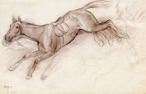 Edgar Degas, The Bolting Horse