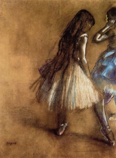 Edgar Degas, Two Dancers, c. 1878-1880