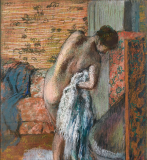 Edgar Degas, Woman Drying Herself after the Bath, c 1882 - 1885