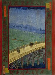 Vincent van Gogh, Brug in de regen - naar Hiroshige 1887