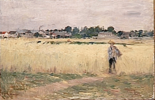 Berthe Morisot, In the Wheat Field, c1875