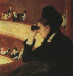 Mary Cassatt, In the Loge, 1879