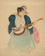 Mary Cassatt, The Banjo Lesson, c1893