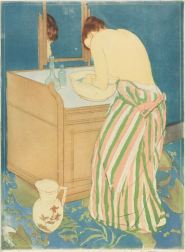 Mary Cassatt, Woman Bathing, 1890–91
