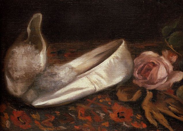 Eva Gonzalés, White Shoes, 1879-80