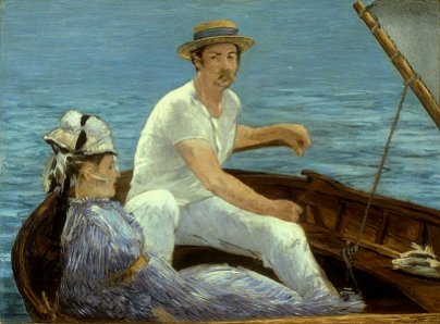 Édouard Manet, Boating , 1874