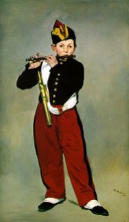 Edouard Manet, Young Flautist, or The Fifer, 1866