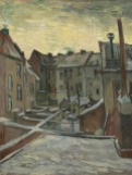vincent van gogh, Houses seen from the Back, 1885-86