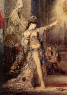 Gustave Moreau, The Apparition, detail