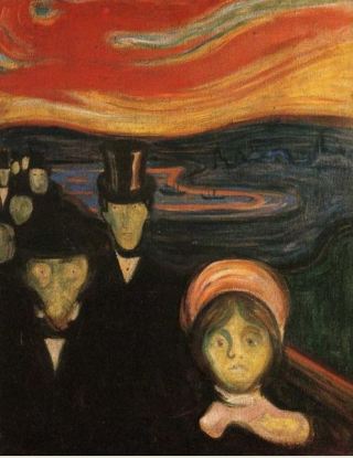 Edvard Munch, Anxiety, 1894