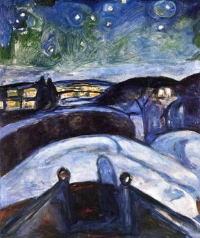 Edvard Munch, Starry Night, 1922-4