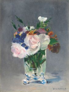 Edouard Manet, Flowers in a Crystal Vase, circa 1882