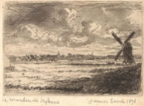 James Ensor, Le Moulin de Seykens, 1891