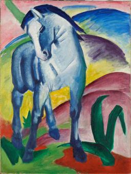 Franz Marc, Blue Horse, 1 1911