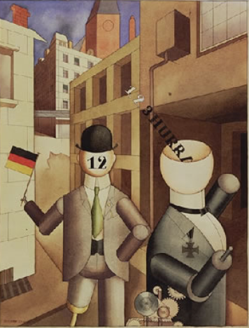 George Grosz, Republican Automations, 1920