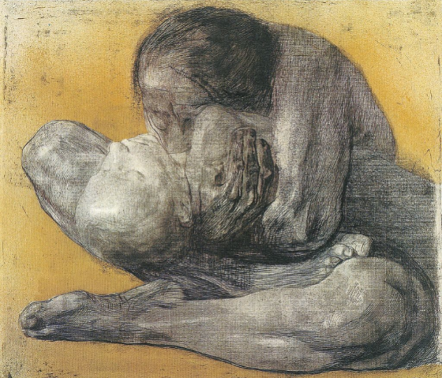 Kathe Kollowitz, Woman with Dead Child, 1903