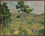 Paul Cézanne - Mont Sainte-Victoire and the Viaduct of the Arc River