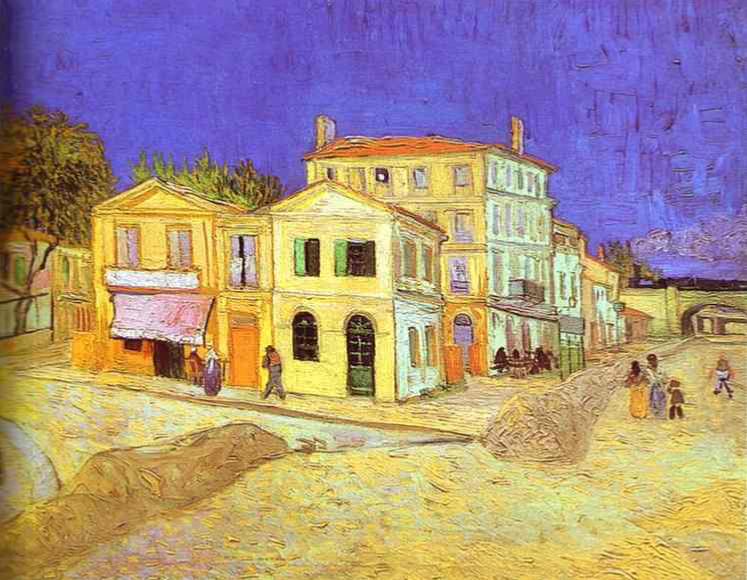 VIncent Van Gogh, The Yellow House, 1888VIncent Van Gogh, The Yellow House, 1888VIncent Van Gogh, The Yellow House, 1888