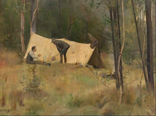 Tom Roberts, The Artists' Camp, 1887